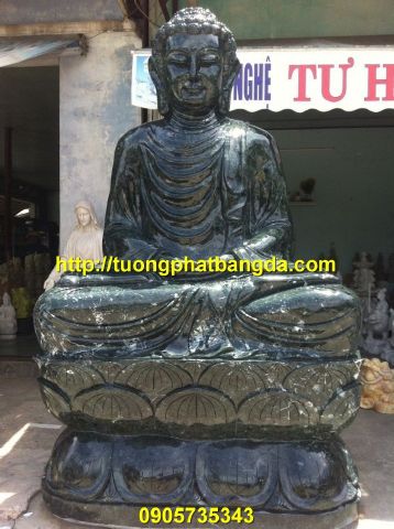 Tượng Phật Thích Ca đá xanh ấn độ 5