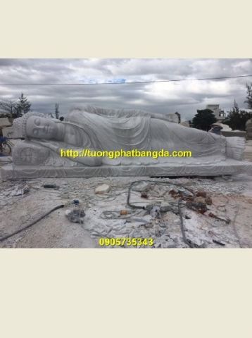 Tượng Phật Thích Ca nhập niết bàn đá đà nẵng 6
